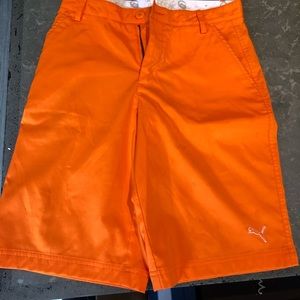 Puma boys golf shorts